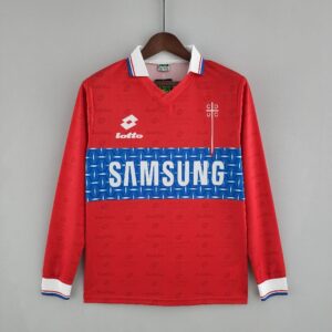 Retro Universidad Catolica 1996 Away Long Sleeves Jersey