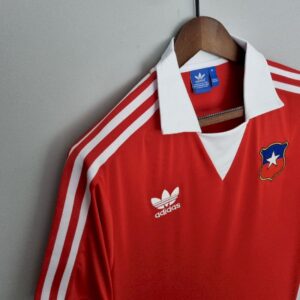 Retro Chile 1982 Home Jersey - Image 7