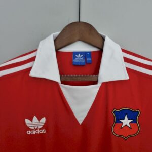 Retro Chile 1982 Home Jersey - Image 4