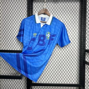 Retro Brazil 1991/93 Away Jersey - Image 3