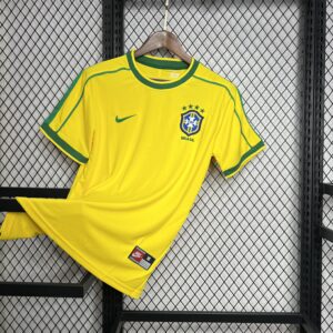 Retro Brazil 1998/2000 Home Jersey - Image 7