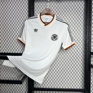 Retro Germany 1986 Home Jersey - Image 4