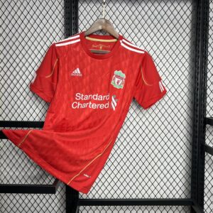 Retro Liverpool 2010 Home Jersey - Image 9