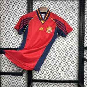 Retro Spain 1998 Home Jersey - Image 3