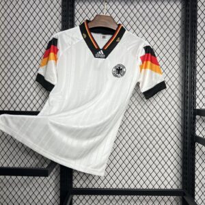Retro Germany 1992 Home Jersey - Image 4