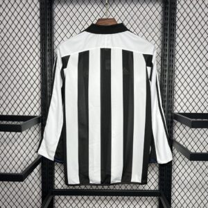 Retro Newcastle United 2003/05 Home Long Sleeves Jersey - Image 2