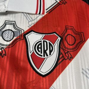 Retro River Plate 1996/1998 Home Jersey - Image 5