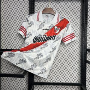 Retro River Plate 1996/1998 Home Jersey - Image 6