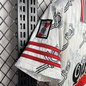 Retro River Plate 1996/1998 Home Jersey - Image 3