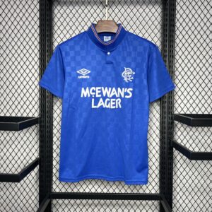 Retro Rangers 1987/90 Home Jersey - Image 5