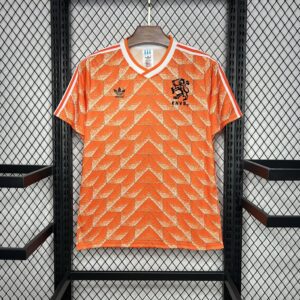 Retro Netherlands 1988 Home Jersey - Image 7
