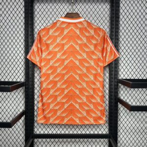 Retro Netherlands 1988 Home Jersey - Image 2