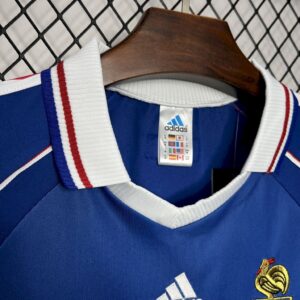 Retro France 1998 World Cup Home Jersey - Image 7