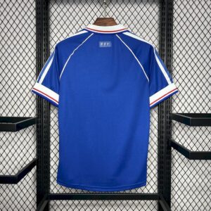 Retro France 1998 World Cup Home Jersey - Image 2