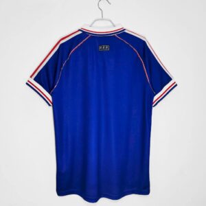 Retro France 1998 World Cup Home Jersey - Image 2