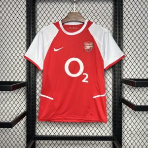 Retro Arsenal 2002/04 Home Jersey - Image 9