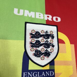Retro England 1995/96 Goalkeeper Long Sleeves Jersey - Image 6
