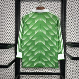 Retro Germany 1990 Away Long Sleeve Jersey - Image 2