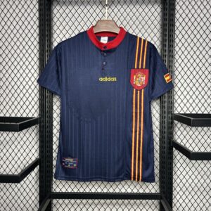 Retro Spain 1996 Away Jersey - Image 9