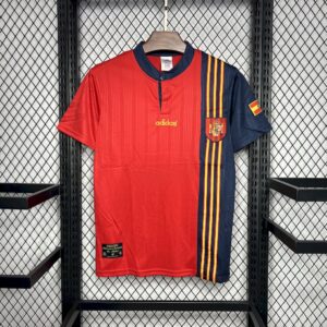 Retro Spain 1996 Home Jersey - Image 8
