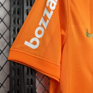 Retro Corinthians 2010 Orange Color Jersey - Image 9