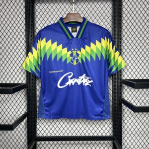 Retro Brazil 1995 Away Corteiz Jersey - Image 7