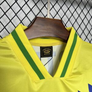 Retro Brazil 1995 Home Corteiz Jersey - Image 5