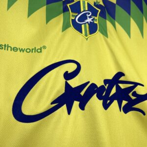 Retro Brazil 1995 Home Corteiz Jersey - Image 8