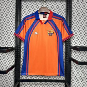 Retro Barcelona 1997/98 Away Jersey - Image 7