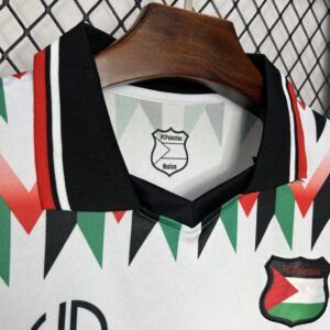 Retro CD Palestino 2024/25 Hypepeace Joint Edition White Jersey - Image 7