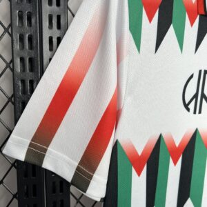 Retro CD Palestino 2024/25 Hypepeace Joint Edition White Jersey - Image 6