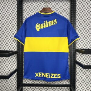Retro Boca Juniors 2000/01 Home Jersey - Image 2