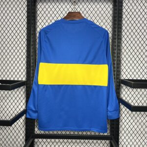 Retro Boca Juniors 1981 Home Long Sleeves Jersey - Image 2