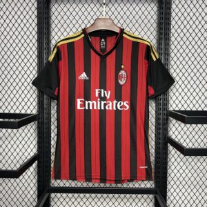 Retro AC Milan 2013/14 Home Jersey - Image 9