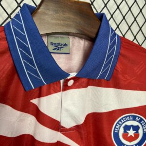Retro Chile 1998 Home Long Sleeves Jersey - Image 8