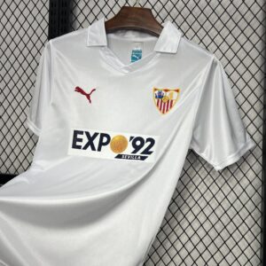 Retro Sevilla FC 1987/90 Home Jersey - Image 3