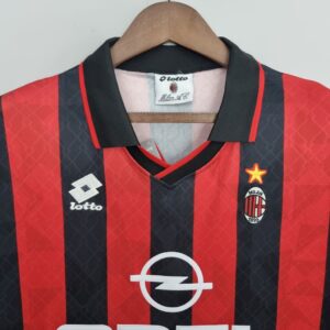 Retro AC Milan 1995/96 Home Jersey - Image 6