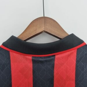 Retro AC Milan 1995/96 Home Jersey - Image 3
