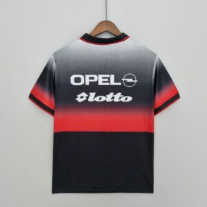 Retro AC Milan 1995/96 Training Suit Black Jersey - Image 2