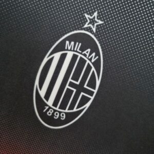 Retro AC Milan 1995/96 Training Suit White Jersey - Image 4