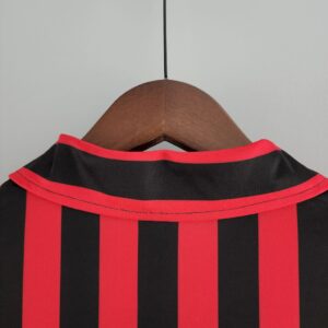 Retro AC Milan 1999/00 Home Long Sleeves Jersey - Image 6