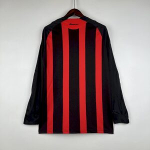 Retro AC Milan 2008/09 Home Long Sleeves Jersey - Image 2