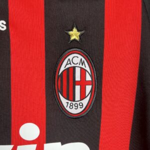 Retro AC Milan 2008/09 Home Long Sleeves Jersey - Image 5