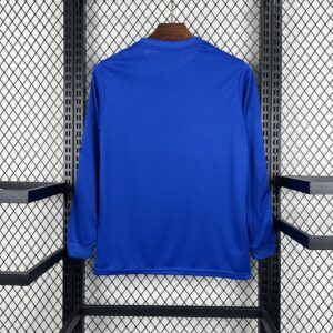 Retro Manchester United 2024/25 Joint Edition Blue Long Sleeves Jersey - Image 2