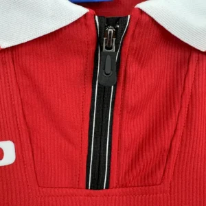 Retro Manchester United 1998/99 Home Long Sleeves Jersey - Image 8