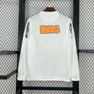 Retro Santos 2011/12 Home Long Sleeves Jersey - Image 2