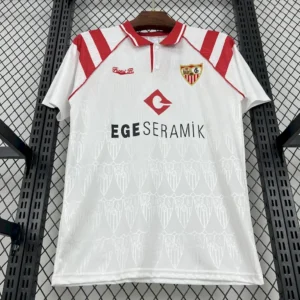 Retro Sevilla FC 1992/93 Home (advertise) Jersey - Image 8