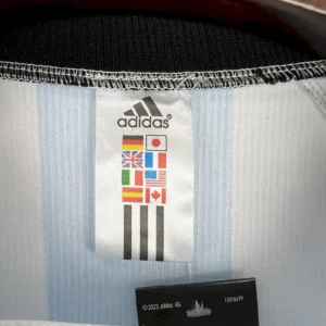 Retro Argentina 1998 Home Long Sleeves Jersey - Image 5