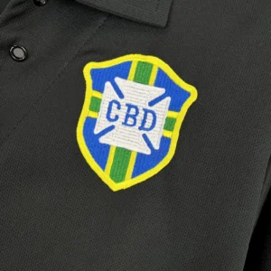 Retro Brazil 2004 Special Edition Long Sleeves Jersey - Image 5