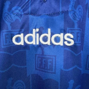 Retro France 1996 Home Jersey - Image 10